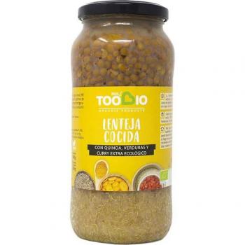 Verduras, Lentejas y Quinoa al Curry – Producto Bio 660 g