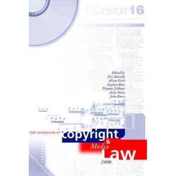 The Yearbook of Copyright and Media Law 2000, YEARBOOK OF COPYRIGHT AND MEDIA LAW