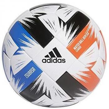Männer Adidas Tsubasa LGE Soccer Ball, Weiß/Solar Rot/Glory Blau/Schwarz, 5