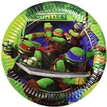 Heroic Turtle Feast Plates – 8 Count