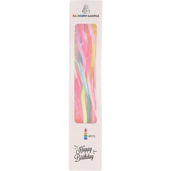 Velas de Cumpleaños Curvadas para Niños