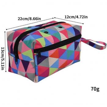 Sac de rangement d'artisanat pour aiguilles à tricoter