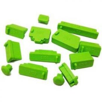 Accessoires Informatique Anti-Poussière en Silicone 13 pièces