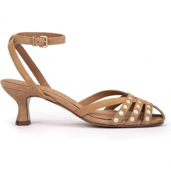 Pedro Miralles: Elegantes Sandalias de Tacón con Pulsera