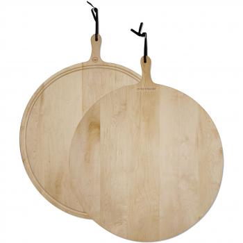 Round Solid Hard Maple Bread Board XL