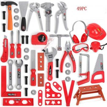 Toy Electric Drill and Toolbox for Kids