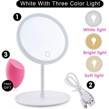 Flexible LED Makeup Mirror