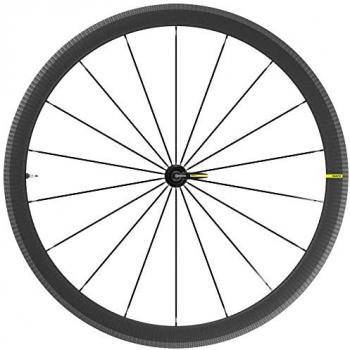 Ruota Anteriore Mavic Cosmic SL 40 700c Carbonio Tubeless Freno a Pattino 9x100mm