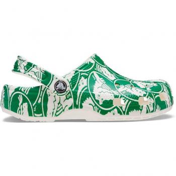 Crocs Classic Graphics Clogs for Boys