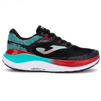 Scarpe Joma Fenix 45 Run – Colori Nero‑Blu‑Rosso
