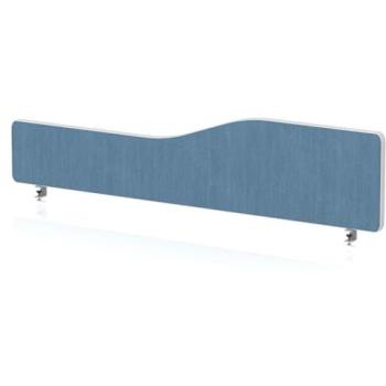 Impulse Plus Wave 300/1400 Rounded Corner Screen, Sky Blue