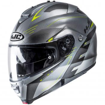 HJC Herren NC Schutzhelm Grau M – Advanced Safety