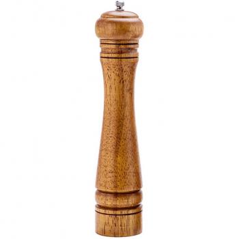 Wooden Salt and Pepper Mill with Adjustable Grinder