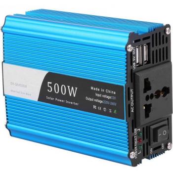 Boîtier de puissance auto 600 W, double port USB