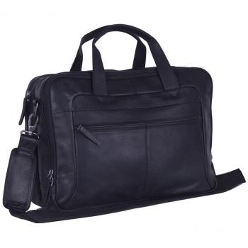 Sacoche Chesterfield 17  Laptoptas noire