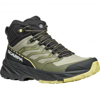 Scarpa Rush 2 Mid GTX Damen Wanderschuhe Schwarz/Oliv 38