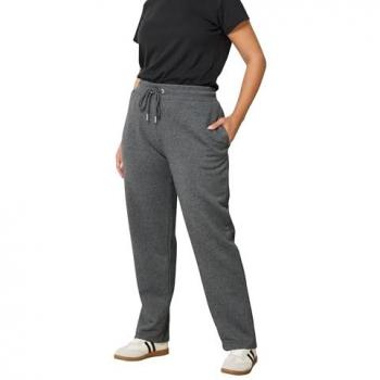 Yours Women’s Grey Jogger with Tie Detail, 22–24