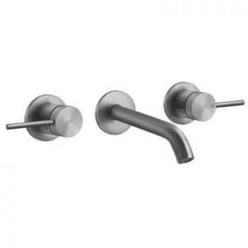 Gessi 316 Trame Wandmontage-Set für Waschtischarmatur