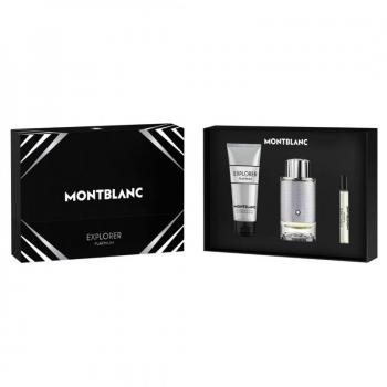 Montblanc Explorer Platinum Eau De Parfum Gift Set