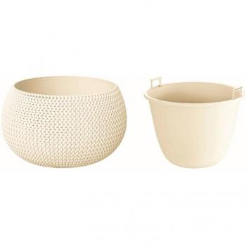 Cuvette de jardin Splofy Bowl Prosperplast 47,8×47,8×30 cm