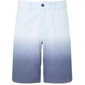 Dip‑Dye Blue Shorts for Men – Wombat M