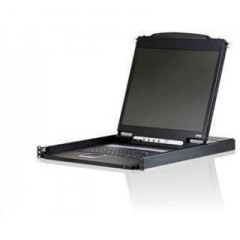 ATEN KVM-Konsole 19″ (CL1000N) – 1U, Keyboard & Touchpad