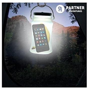 Bidón Impermeable Solar con LED Partner Adventures