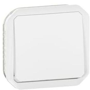 Bouton d’actionnement Legrand Plexo 10 A – Blanc – Résistant aux chocs (IK08)