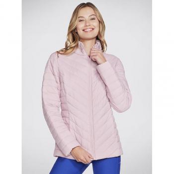 Skechers Anorak Goshield Alltagsjacke JA6 Rosa Reguler‑Fit