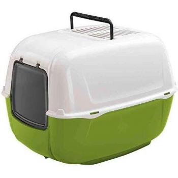 Maison de toilette Ferplast Prima noire et crème