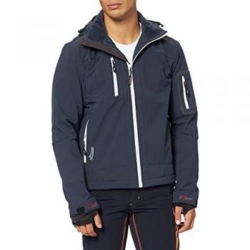 Chaqueta impermeable U-Power Metropolis para hombre, forro polar, cortavientos