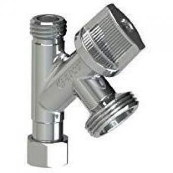 Robinet de machine à laver 3/8 t/lx3/8 mx3/4 mâle