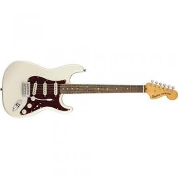 Squier Classic Vibe '70s Stratocaster Electric Guitar, Olympic White