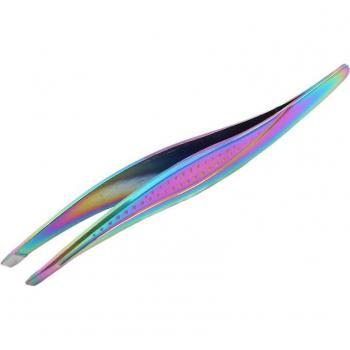 ColorBurst Flat‑Tip Stainless Steel Lash & Brow Remover