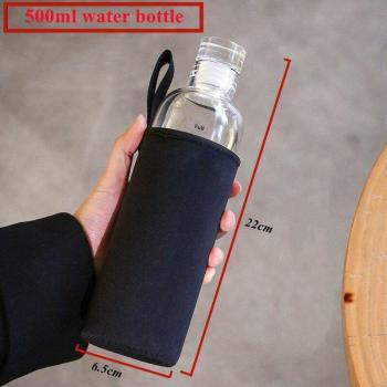 750ml Outdoor Potable Glass Water Bottle