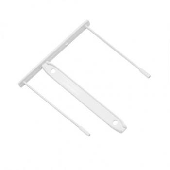 Fastener Fellowes 80mm, Colore Bianco, Set da 100 unità