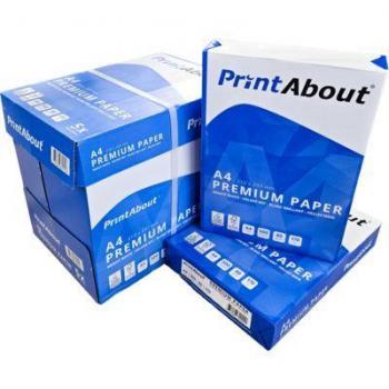 Papier A4 Premium PrintAbout – 5×500 feuilles, 2,500 unités