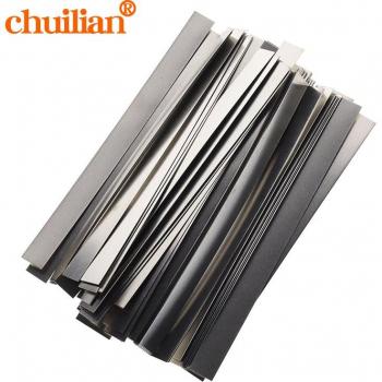 100pcs 99.96% Pure Nickel Strips 0.15mm x 7mm x 100mm for Battery Spot Welding
