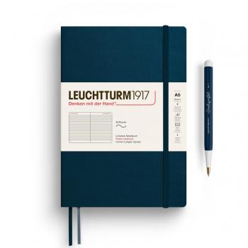 Leuchtturm1917 A5 Medium Notebook Softcover Deep Sea