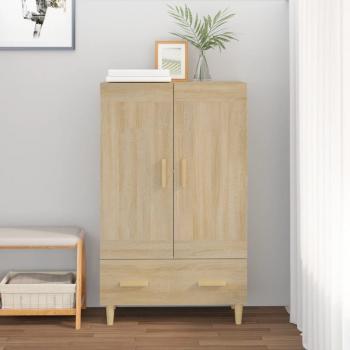 VidaXL Hochschrank Sonoma-Eiche 70x31x115 cm Holzwerkstoff