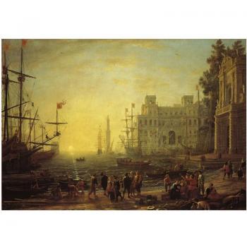 Large Puzzle 2000 Pieces Villa Medici Port Scene