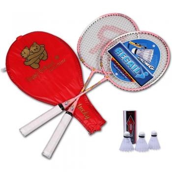 Indoor Outdoor Badminton Racket Set for Children