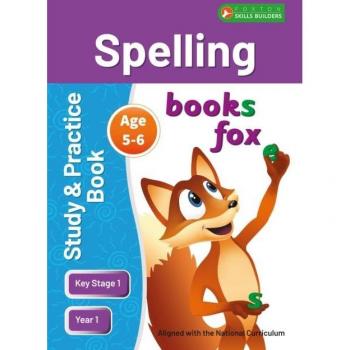 KS1 Spelling Study & Practice Book for Ages 5-6 (Year 1) Perfect for learning at home or use in the classroom