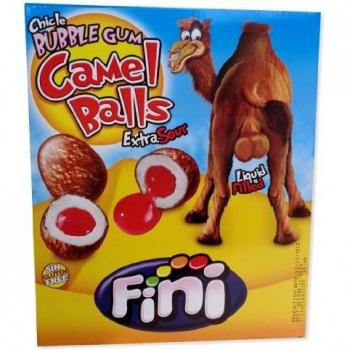 Fini Bubblegum Cola Balls Liquid Filled Chewing Gum Packs