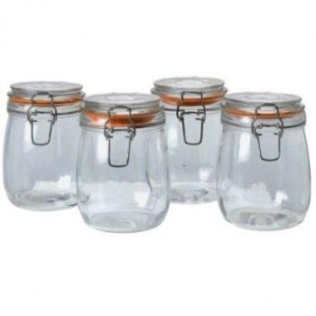 PreservePro 700ml Glass Jars – 4-Pack