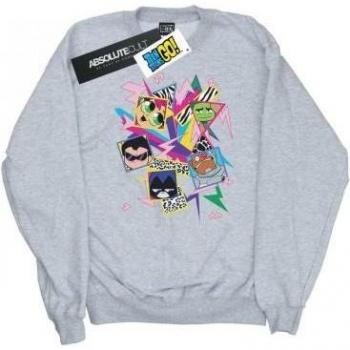 Teen Titans Go 80s Icons Black Sweatshirt