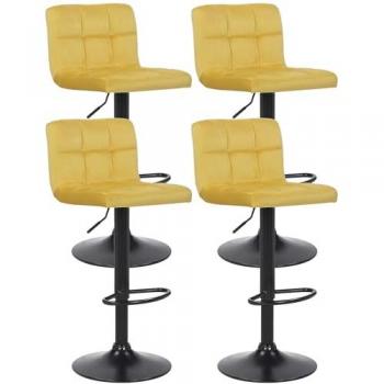Set de 4 Taburetes Feni ajustables en altura