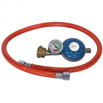 Kit gaz propane butane 80 cm : tuyau + détendeur + manomètre – Melko