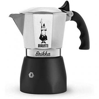 Moka Brikka Mini 2 Tazze in Alluminio