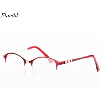Women’s Vintage Half Rim Optical Glasses